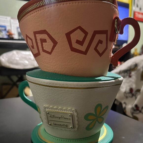 Loungefly Mad Hatter Tea Party Bag - Picture 7 of 10